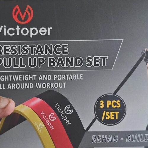 band Victoper Resistance Pull Up Band Set – 3 Piece