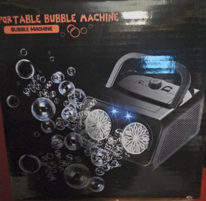 Portable Bubble Machine